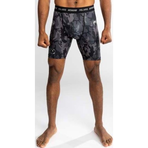 Venum x Polaris Vale Tudo Shorts - Black/Storm Grey