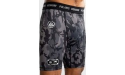 Venum x Polaris Vale Tudo Shorts - Black/Storm Grey