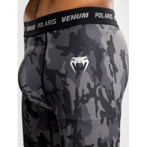 Venum x Polaris Vale Tudo Shorts - Black/Storm Grey