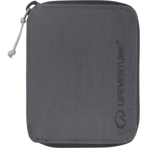 Piniginė Lifeventure RFiD Bi-Fold Recycled - Tamsiai pilka