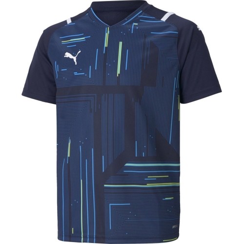 Puma Marškinėliai Paaugliams TeamUltimate Jersey Jr Blue 705078 06