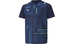 Puma Marškinėliai Paaugliams TeamUltimate Jersey Jr Blue 705078 06