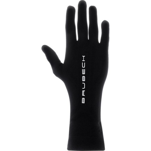 Merino Wool Gloves Brubeck GE10020 - Czarny