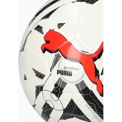 Piłka nożna Puma Orbita 6 MS White Black 083787 06