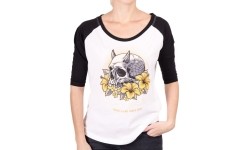 Women’s T-Shirt BLACK HEART Sweet Evil RG - Biały