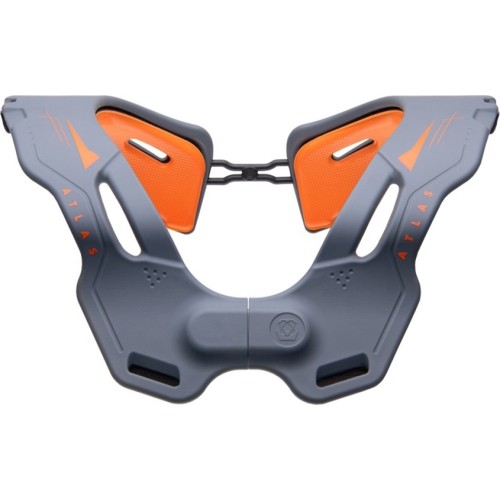 Neck Brace ATLAS Vision Gray Orange - Szary/Pomarańczowy