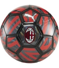 Piłka nożna Puma ACM Fan Ball czarno-czerwona 084043 01