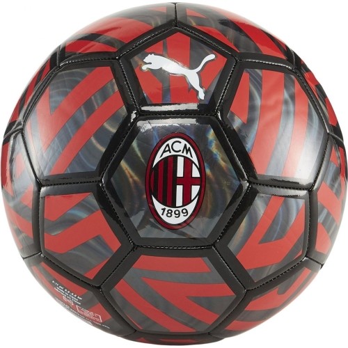 Piłka nożna Puma ACM Fan Ball czarno-czerwona 084043 01