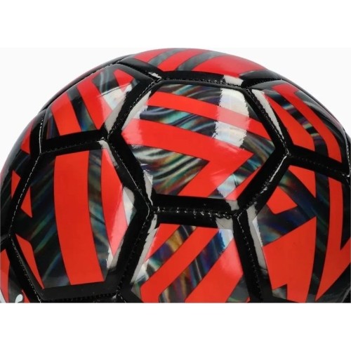Piłka nożna Puma ACM Fan Ball czarno-czerwona 084043 01