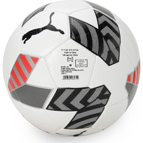 Puma Futbolo Kamuolys King Ball White Grey Red 083997 02