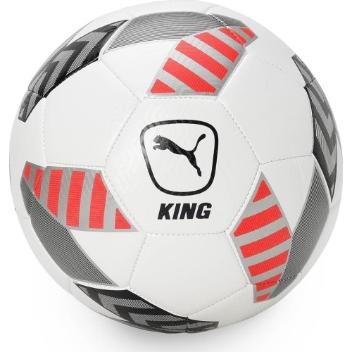 Puma Futbolo Kamuolys King Ball White Grey Red 083997 02