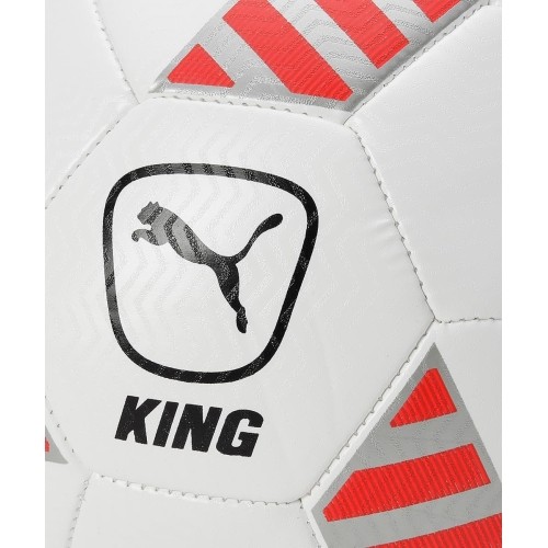 Puma Futbolo Kamuolys King Ball White Grey Red 083997 02