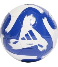 Adidas Futbolo Kamuolys Tiro Club Ball White Blue HZ4168