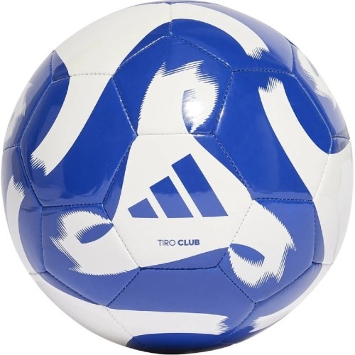 Adidas Futbolo Kamuolys Tiro Club Ball White Blue HZ4168