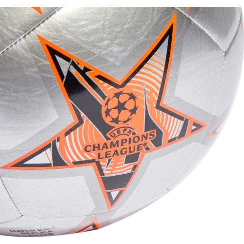 Adidas Futbolo Kamuolys UCL Club 23/24 Group Stage Grey Orange IA0950