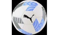 Puma Futbolo Kamuolys King Ball White Black Blue 083997 01