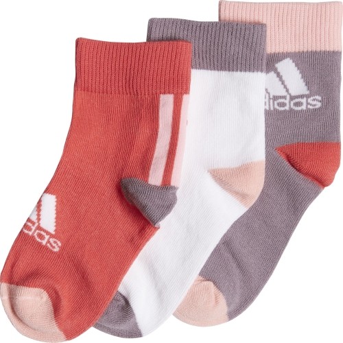 Adidas Kojinės LK Ankle S 3PP Red White Purple