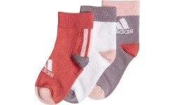 Adidas Kojinės LK Ankle S 3PP Red White Purple