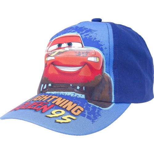 Czapka chłopięca Disney Cars Blue CAR-CAP-367