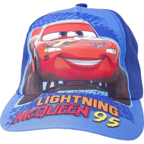 Czapka chłopięca Disney Cars Blue CAR-CAP-367