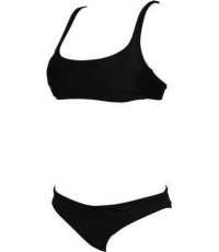 Damski top bikini bralette, niebieski, 36 - 500