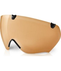 Kask rowerowy Bambino Pro z daszkiem, pomarańczowy, M - 504
