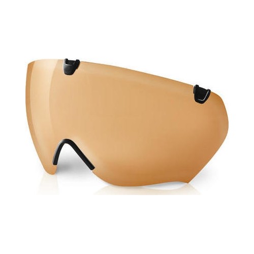 Kask rowerowy Bambino Pro z daszkiem, pomarańczowy, M - 504