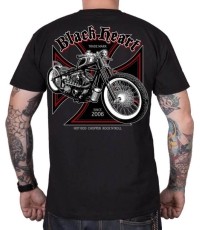 T-Shirt BLACK HEART Grinder - Czarny