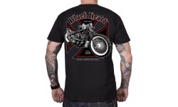 T-Shirt BLACK HEART Grinder - Czarny
