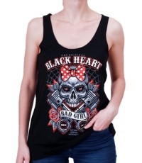Damski podkoszulek BLACK HEART Bell Piston - Czarny
