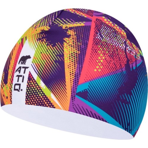 Czapka sportowa Attiq Lycra Thermo - Flowers