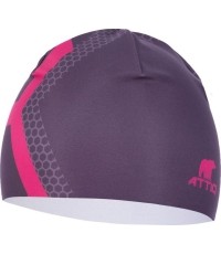 Czapka sportowa Attiq Lycra Thermo - Pionowy różowy