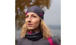 Sportowa czapka Attiq Lycra Thermo - Mountain Grey
