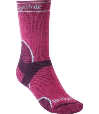 Skarpety damskie W MW Trail Run T2 Merino Sport Crew Berry S - 370