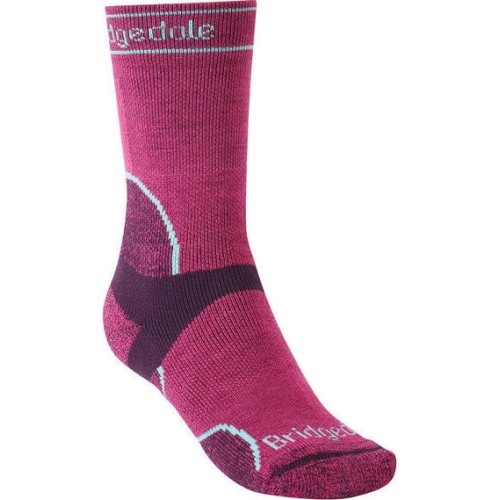 Skarpety damskie W MW Trail Run T2 Merino Sport Crew Berry S - 370