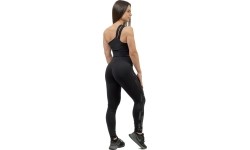 Damskie legginsy z wysokim stanem Nebbia INTENSE Iconic 834 - Czarny