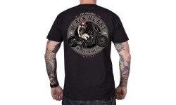 T-Shirt BLACK HEART Ember - Czarny
