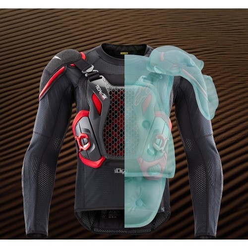 Airbag Vest Alpinestars Tech-Air® Off-Road System Black/Red
