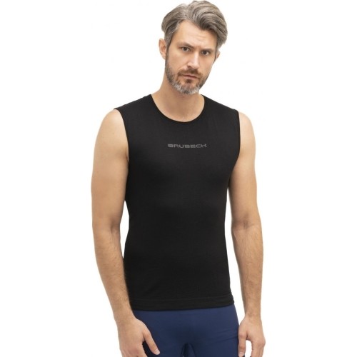 Men’s Tank Top Brubeck 3D Run PRO - Czarny