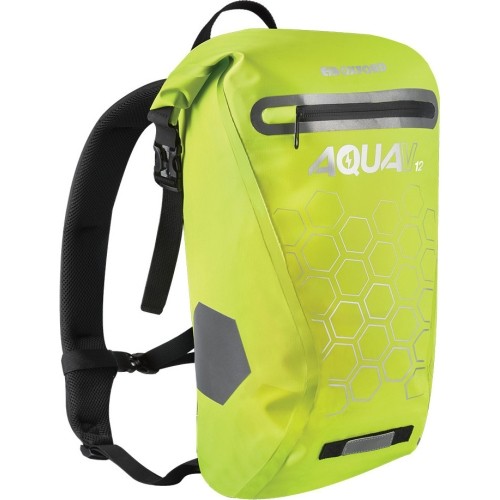 Wodoodporny plecak Oxford Aqua V12 12 l - Fluorescencyjny żółty