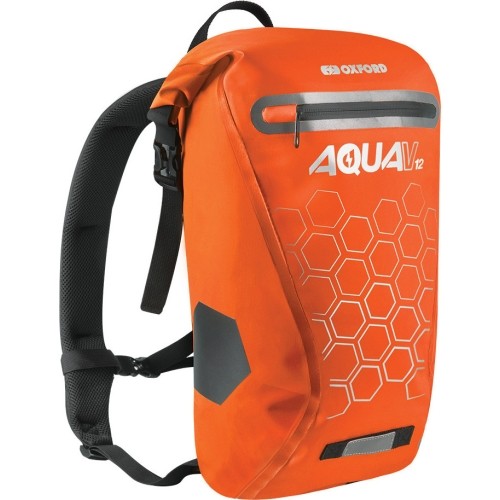 Wodoodporny plecak Oxford Aqua V12 12 l - Fluorescencyjny żółty