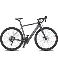 Rower gravelowy elektryczny 4EVER ENGRAVE PRO 28” - Titan/hologram