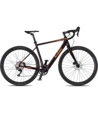 Rower gravelowy elektryczny 4EVER ENGRAVE PRO 28” - Velvet/metal bronze