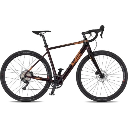 Rower gravelowy elektryczny 4EVER ENGRAVE PRO 28” - Velvet/metal bronze