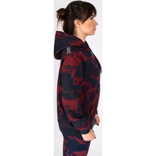 Women's UFC Zenith by Venum Burgundy Authentic Fight Week Pullover Hoodie