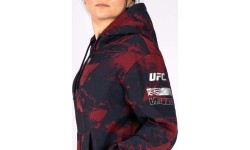 Women's UFC Zenith by Venum Burgundy Authentic Fight Week Pullover Hoodie