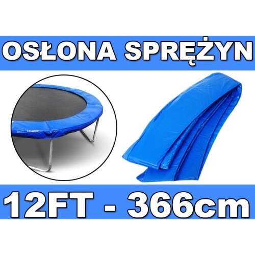 Pokrowiec na trampolinę 12FT niebieski