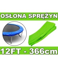 Osłona do trampoliny 12FT, zielona