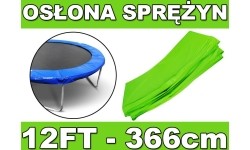 Osłona do trampoliny 12FT, zielona