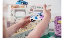 3D XXL Parking coloring book